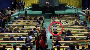 O'zbekiston delegatsiyasi Netanyahuning BMTdagi nutqi vaqtida zalni tark etdi
