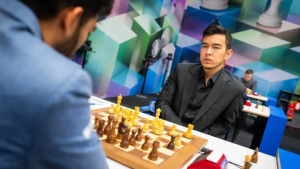 Nodirbek took advantage of Gukesh's mistake efficiently