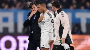 Kilian Mbappe jarohat sabab mavsumning qolgan qismini o'tkazib yuboradi