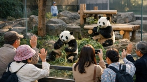 Япония остается без панд: Сяо-Сяо и Лей-Лей возвращаются в Китай