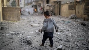 Children in Gaza are living in difficult conditions