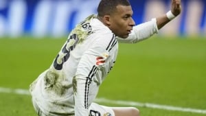 Mbappe olti o‘yinning faqat bittasida gol urolmadi