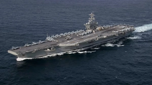 US Aircraft Carrier in the Middle East: Exercise or Pressure?
