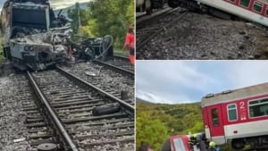 Train collision in Slovakia: Over 100 injured