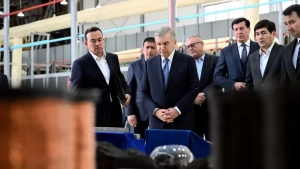 President Mirziyoyev reviewed a new industrial project in Surkhandarya