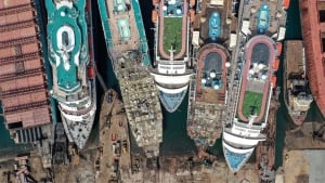 Ships shattered at Aliaga port, pandemic impact