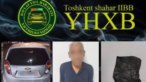 Bektemirda giyohvand moddalar bilan shaxs ushlangan