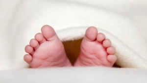 Due to maternal intoxication, alcohol was detected in the baby's blood