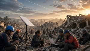 Starlink Indoneziyadagi zilzila talofati ko'rganlarga bepul internet beradi