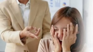 Work stress in China made a young girl ill