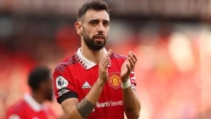 Bruno Fernandes was named the best of the season at "Manchester United"