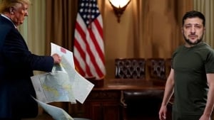 Sharp dispute occurred during the Trump and Zelensky meeting