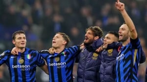 The "Inter" team won in the group and advanced to the round of 16