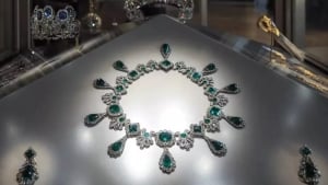 The Louvre Museum moved valuable exhibits to storage