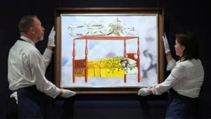 Frida Kahlo's artwork sold for 54.7 million dollars