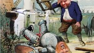 Trampning nutqlarida mavzu tez-tez o‘zgaradi