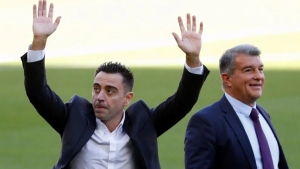 Xavi said that real power at Barcelona is in Echevarría's hands
