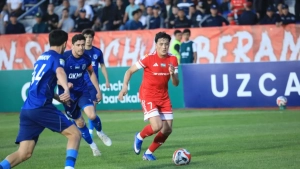 На площади Андижана команда ОКМК отпраздновала важную победу