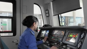 For the first time, women have started working as train drivers in the Tashkent metro
