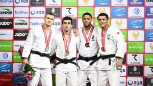 Big scarf: results of the second day of Uzbek judokas