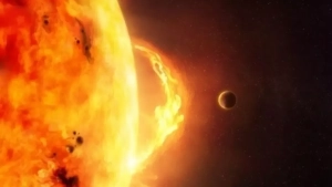The strongest flare on the Sun in the last three months