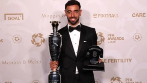 Капитан «Манчестер Юнайтед» Фернандеш получил приз PFA лучшему игроку