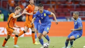 Ukraine national team won against Azerbaijan
