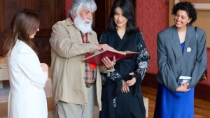 Saida Mirziyoyeva Venetsiyada o'zbekistonlik rassomning shaxsiy ko'rgazmasini ochdi