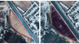 639 times ignited land, 5350 hectares of damage — space showed the truth
