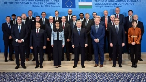 Mirziyoyev met with European companies in Brussels