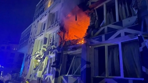 Russian strikes in Kyiv claimed the lives of two civilians