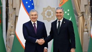 Mirziyoyev discussed strategic partnership in Ashgabat