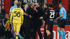 Coaches argued after the “Milan” and “Como” match