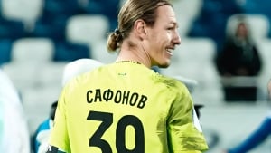 Rossiya terma jamoasi Safonovni UEFA Superkubogi bilan tabrikladi