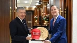 Mirziyoyev expanded cooperation with the US delegation