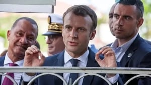 Macron blamed the opposition for the political crisis