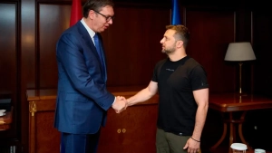 Zelenskiy va Vuchich Belgradda ikki tomonlama hamkorlikni muhokama qildi