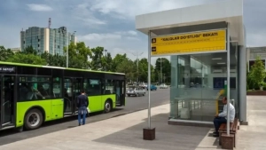 Bus stops in Tashkent will have surrounding trading points removed