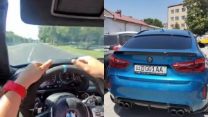 The BMW driver is responsible for dangerous driving