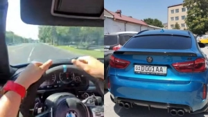 The BMW driver is responsible for dangerous driving