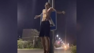 A 19-year-old man was arrested for a dangerous trend