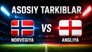 Jahon chempionati chorak finalida Norvegiya va Angliya to'qnashadi