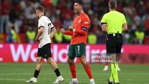 Ronaldo set a new record for goals in the national team!