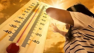 On July 14, the weather in Uzbekistan is hot and windy