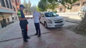 Samarqandda «Cobalt» haydovchisi qoidani buzdi