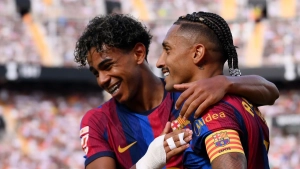 «Barselona» «Valensiya»ni 5:0 yutib LaLiga da birinchi o'rinni tutdi