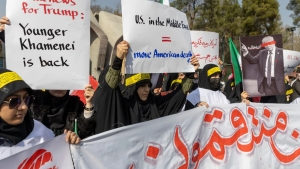 Iran turned the holiday into a political protest demonstration.