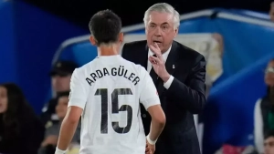 Ancelotti commented on Arda Gyuler's game