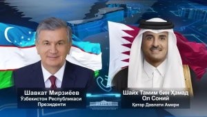 Mirziyoyev va Qatar Amiri strategik hamkorlikni mustahkamladi