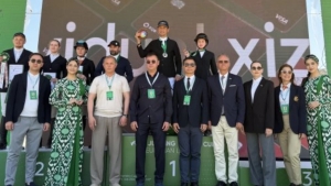 Toshkentdagi xalqaro musobaqada o'zbekistonlik chavandoz oltin medalni qo'lga kiritdi